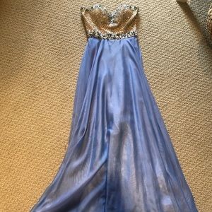 Sherri Hill full length gown ONLY WORN ONCE